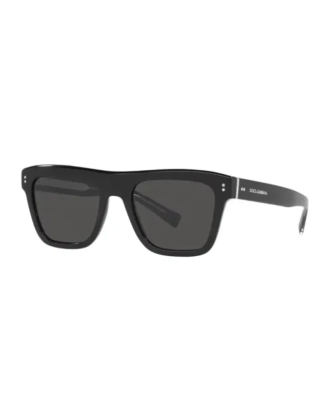 Men's Square Logo Sunglasses