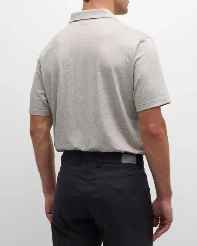 Peter Millar Men's Excursionist Flex Polo Shirt | Thumbnail 2