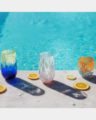 Vietri Nuvola Light Highball Glass, 16 oz. | Thumbnail 2
