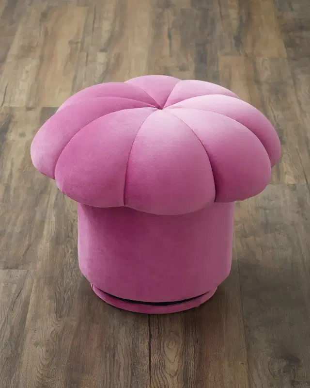 Haute House Mushroom Swivel Ottoman