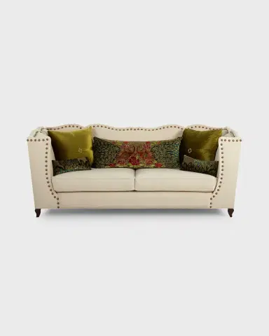 Haute House Santiago Peacock Sofa - 92" | Thumbnail 2