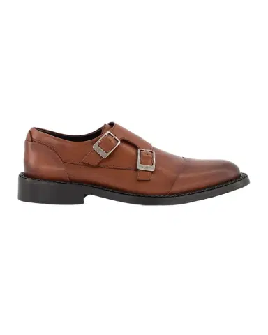 Karl Lagerfeld Paris Men's Cap Toe Double Monk Strap Loafers | Thumbnail 1 Karl Lagerfeld Paris Men's Cap Toe Double Monk Strap Loafers | Thumbnail 1