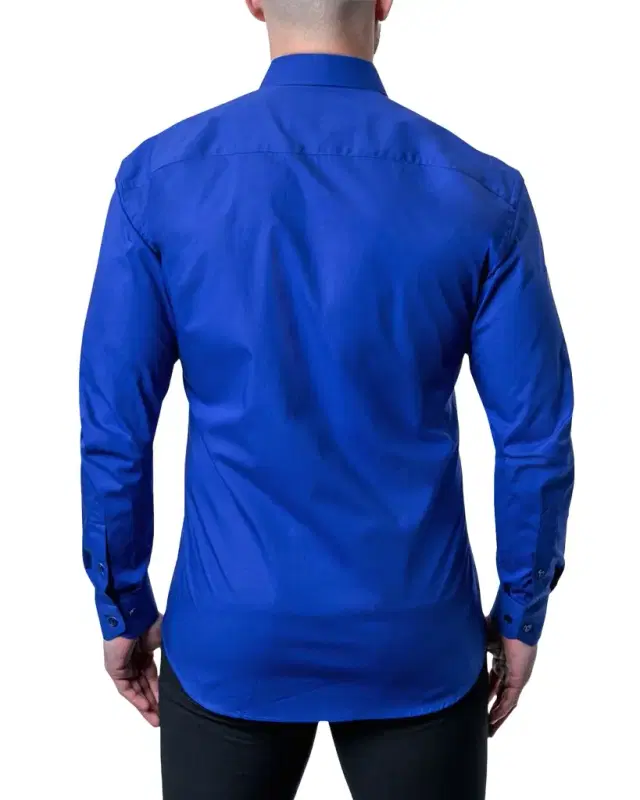 Maceoo Men's Fibonacci Solid Sport Shirt