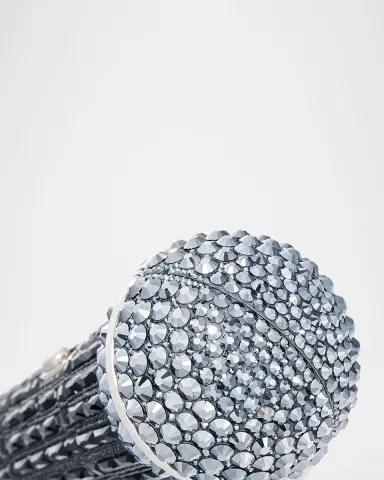 Judith Leiber Couture Microphone Crystal Clutch Bag with Chain Strap | Thumbnail 5 Judith Leiber Couture Microphone Crystal Clutch Bag with Chain Strap | Thumbnail 5