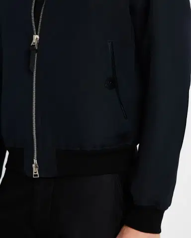 Tom Ford Men's Harrington Fine Poplin Blouson Jacket | Thumbnail 4