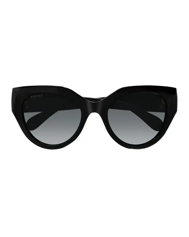 Gucci GG Emblem Acetate Cat-Eye Sunglasses