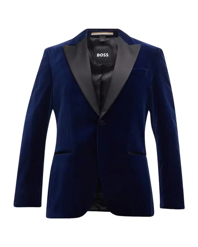 BOSS Men 's Velvet Peak-Lapel Dinner Jacket