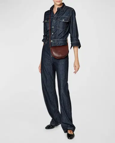Il Bisonte Snodo Flap Leather Crossbody Bag | Thumbnail 2 Il Bisonte Snodo Flap Leather Crossbody Bag | Thumbnail 2