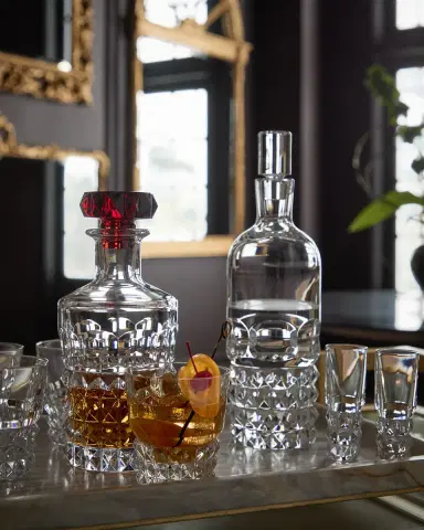 Baccarat Louxor Vodka Glasses, Set of 2 | Thumbnail 2