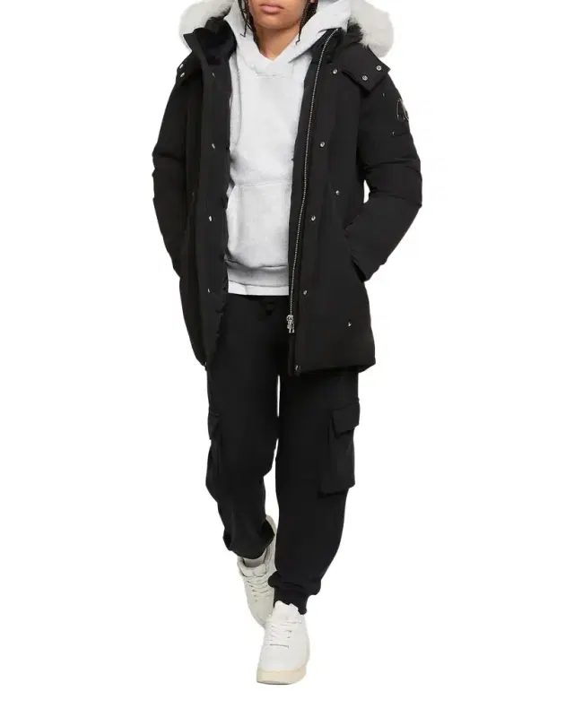 Moose Knuckles Kid's Parka Shearling Coat, Size XS-XL