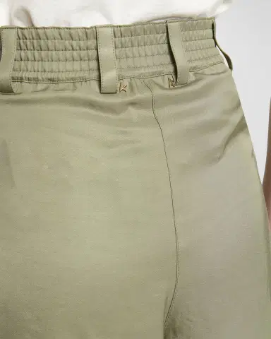 Golden Goose Journey Leilah Pleated Viscose-Twill Shorts | Thumbnail 5 Golden Goose Journey Leilah Pleated Viscose-Twill Shorts | Thumbnail 5