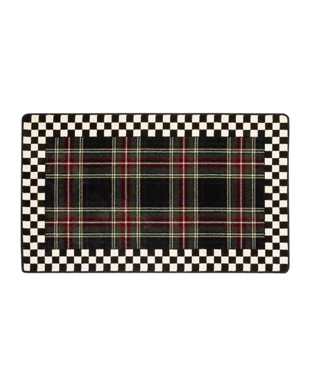 MacKenzie-Childs Stewart Tartan Rug