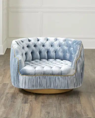 Haute House Emma Swivel Chair | Thumbnail 1 Haute House Emma Swivel Chair | Thumbnail 1