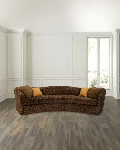 Haute House Kylee Leopard-Print Sofa | Thumbnail 1