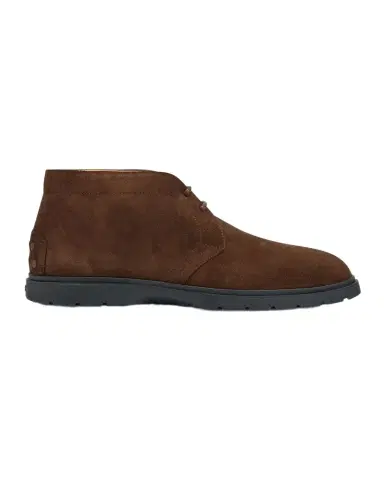 Tod's Men's Polacco Ibrido Estivo Suede Chukka Boots | Thumbnail 1