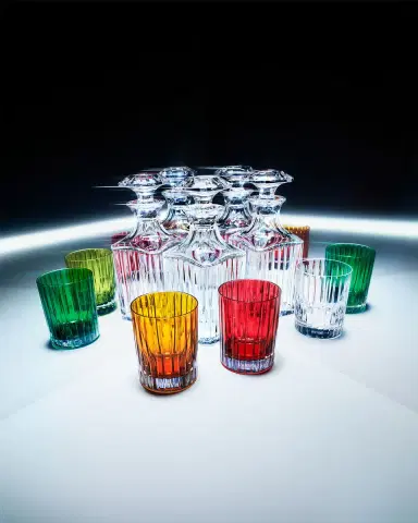 Baccarat Harmonie Colored Double Old-Fashioned Tumblers, Set of 4 | Thumbnail 2