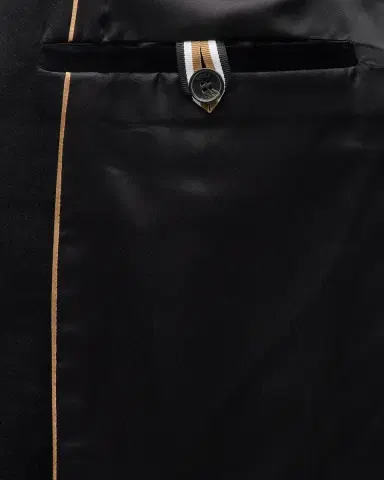BOSS Men's Velvet Peak-Lapel Dinner Jacket | Thumbnail 6 BOSS Men's Velvet Peak-Lapel Dinner Jacket | Thumbnail 6