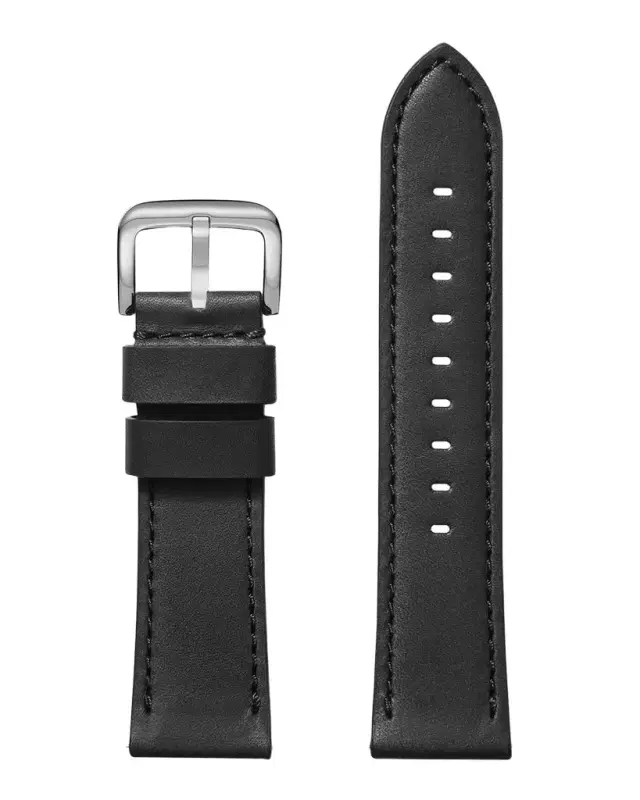 Shinola Men 's Leather Watch Strap, 24mm