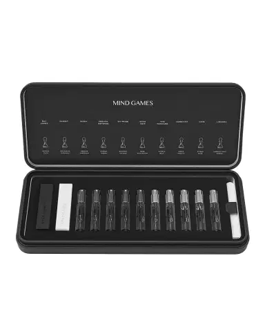 MIND GAMES Soulmate Collection Leather Discovery Set, 10 x 0.25 oz. | Thumbnail 1