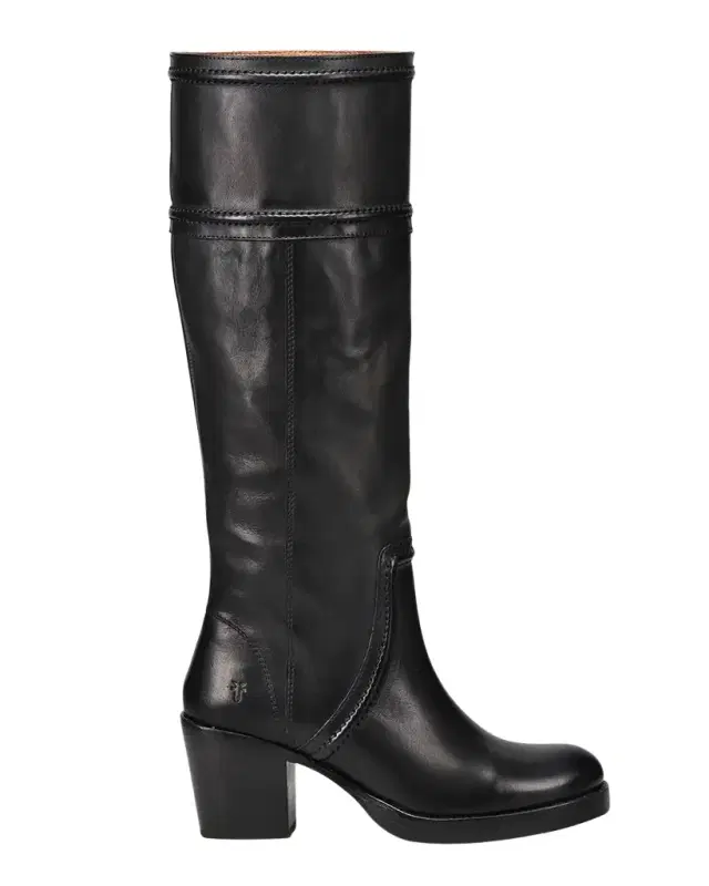 Frye Jean Leather Tall Boots