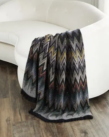 Missoni Home Chen Chevron Throw Blanket | Thumbnail 1