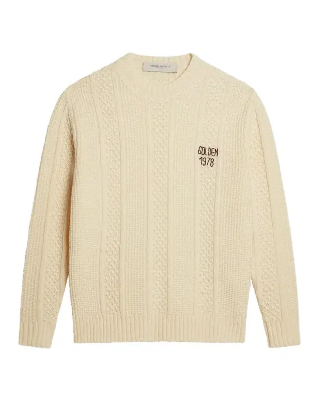 Men 's Journey Mixed-Knit Wool Sweater