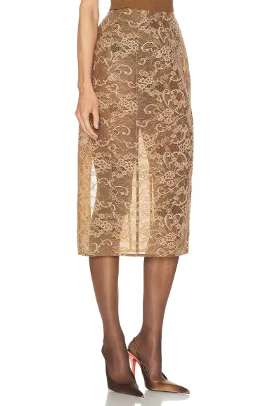 Acne Studios Icasso Romantic Flower Lace Skirt | Thumbnail 2