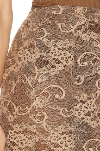 Acne Studios Icasso Romantic Flower Lace Skirt | Thumbnail 6