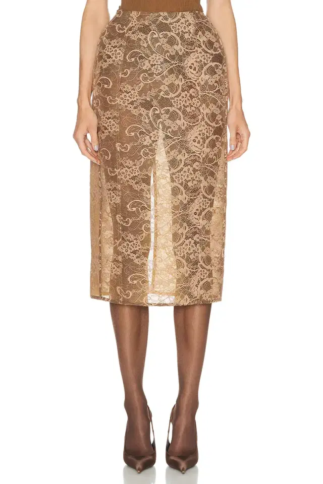 Icasso Romantic Flower Lace Skirt