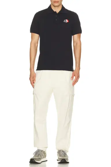 Moncler Short Sleeve Polo | Thumbnail 3 Moncler Short Sleeve Polo | Thumbnail 3