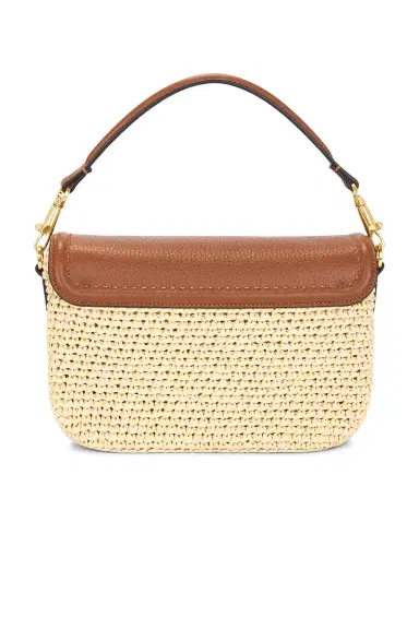 Valentino Garavani Crochet Raffia Alltime Shoulder Bag | Thumbnail 3