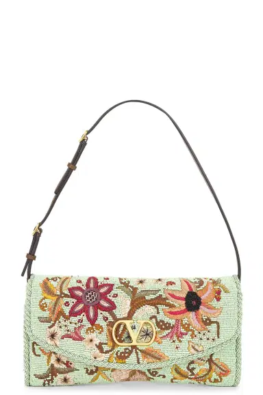 Valentino Garavani Vain Soft Beads Ramage Clutch | Thumbnail 1 Valentino Garavani Vain Soft Beads Ramage Clutch | Thumbnail 1