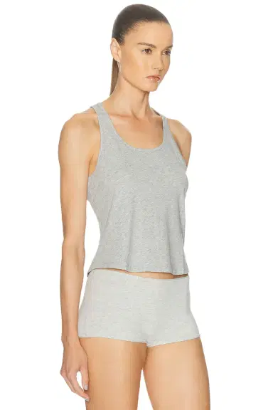 Lunya Organic Pima Curved Hem Tank Top | Thumbnail 2