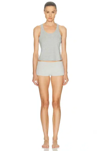 Lunya Organic Pima Curved Hem Tank Top | Thumbnail 4
