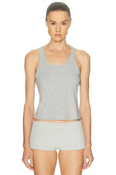 Lunya Organic Pima Curved Hem Tank Top | Thumbnail 1
