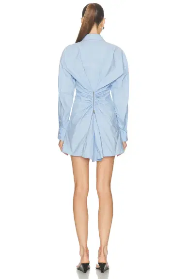Alexander Wang Long Sleeve Mini Shirt Dress | Thumbnail 4 Alexander Wang Long Sleeve Mini Shirt Dress | Thumbnail 4