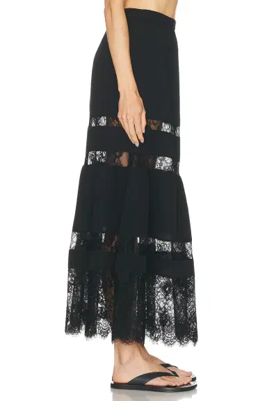 Fleur du Mal Adeline Maxi Skirt | Thumbnail 3 Fleur du Mal Adeline Maxi Skirt | Thumbnail 3