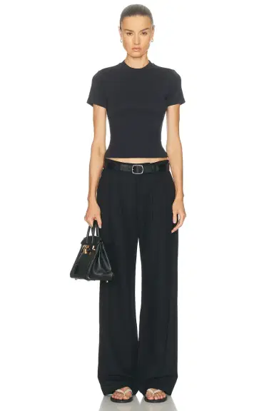 EAVES Bonnie High Neck Baby Tee | Thumbnail 6 EAVES Bonnie High Neck Baby Tee | Thumbnail 6