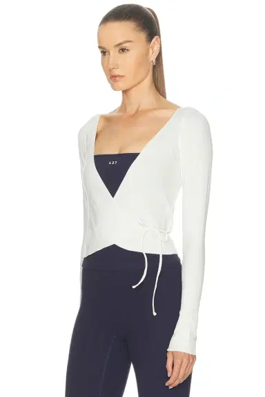 437 Studio Wrap Top | Thumbnail 2
