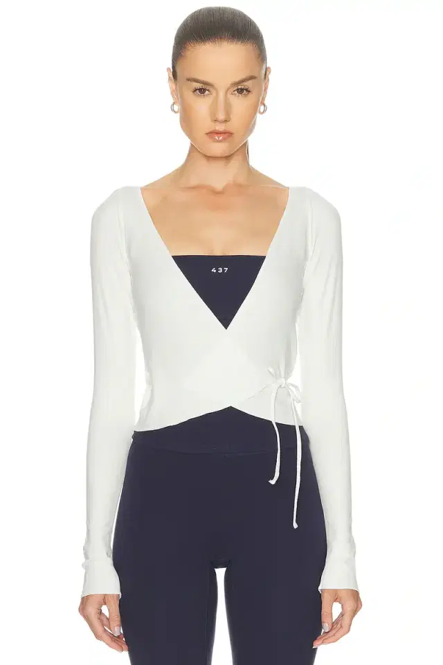 437 Studio Wrap Top
