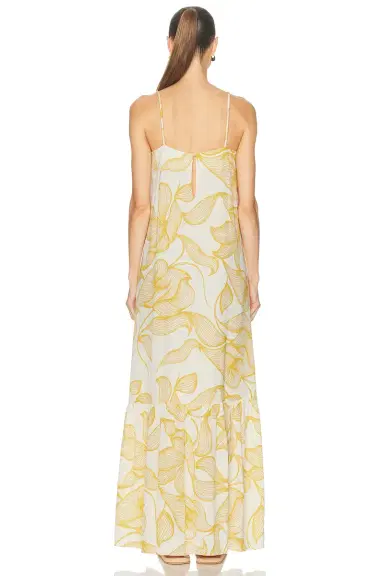 ADRIANA DEGREAS Foliage Maxi Dress | Thumbnail 3 ADRIANA DEGREAS Foliage Maxi Dress | Thumbnail 3
