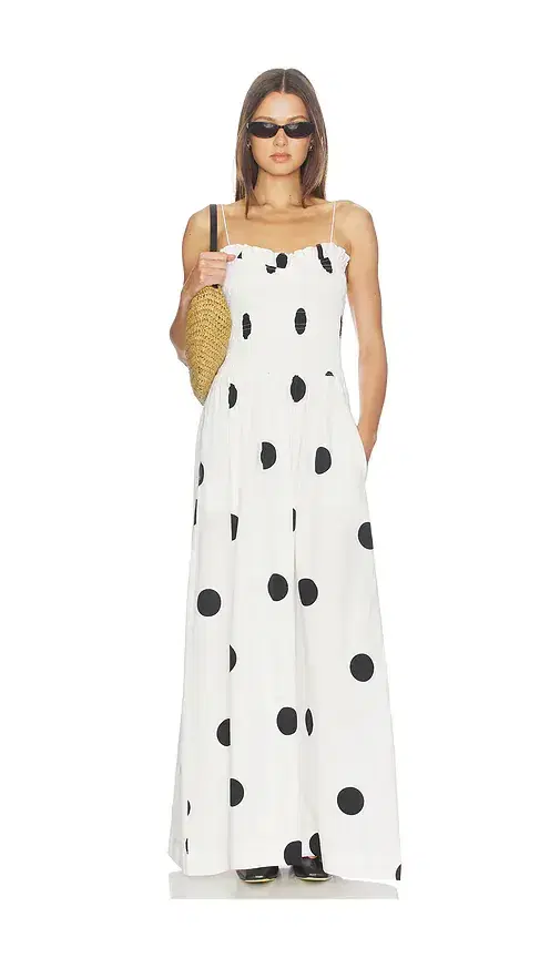 SWF Ruffled Bodice Maxi Dress