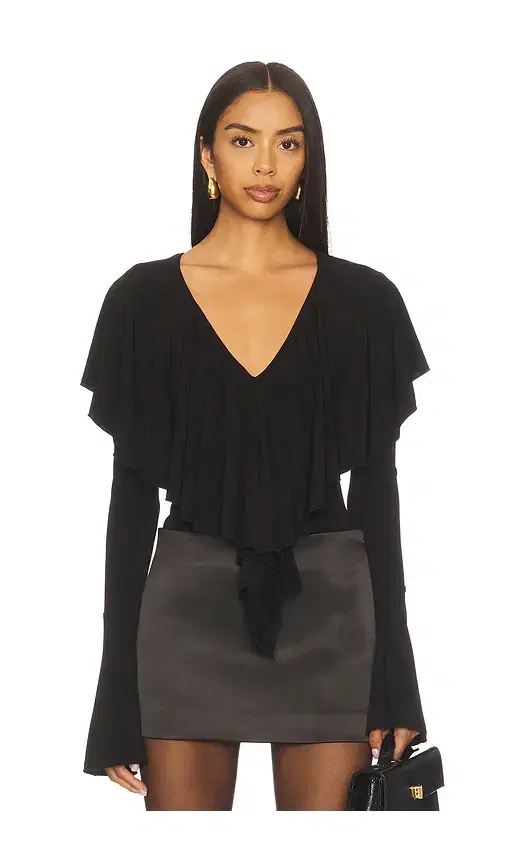 MORE TO COME Ellen V Neck Top