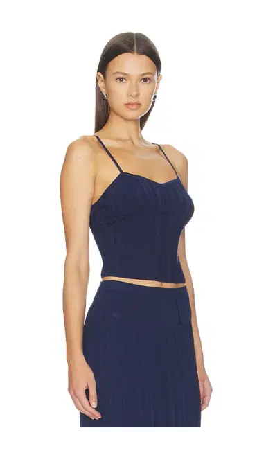 Fleur du Mal Rib Darted Cami Top | Thumbnail 2
