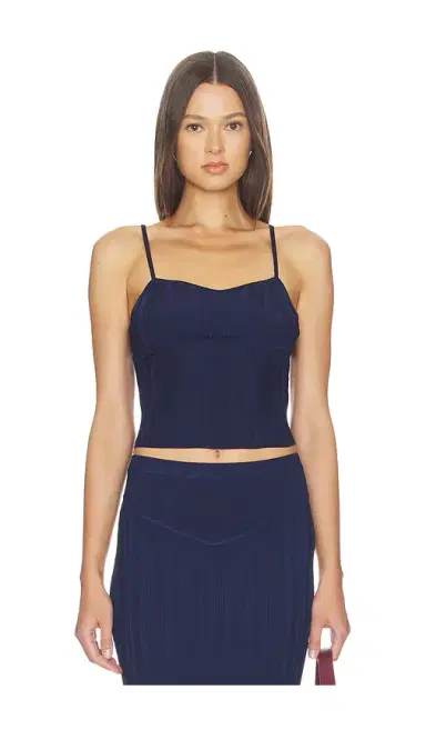 Fleur du Mal Rib Darted Cami Top | Thumbnail 1