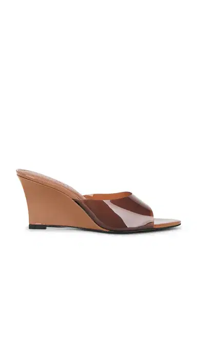 Black Suede Studio Alper 70 Wedge Sandal | Thumbnail 1 Black Suede Studio Alper 70 Wedge Sandal | Thumbnail 1