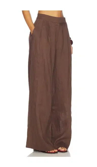 Aexae Linen Palazzo Trouser | Thumbnail 2
