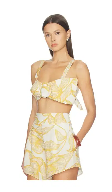 ADRIANA DEGREAS Foliage Bralette Top | Thumbnail 2 ADRIANA DEGREAS Foliage Bralette Top | Thumbnail 2