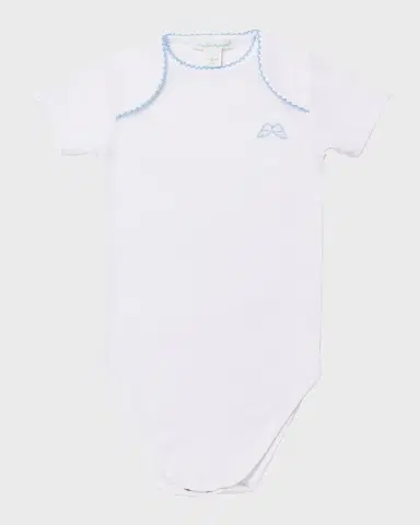 Marie-Chantal Kid's Picot Pima Cotton 7-Piece Bodysuit Set | Thumbnail 2