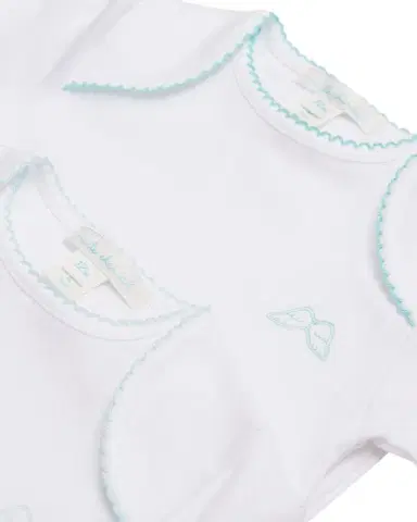 Marie-Chantal Kid's Picot Pima Cotton 7-Piece Bodysuit Set | Thumbnail 1